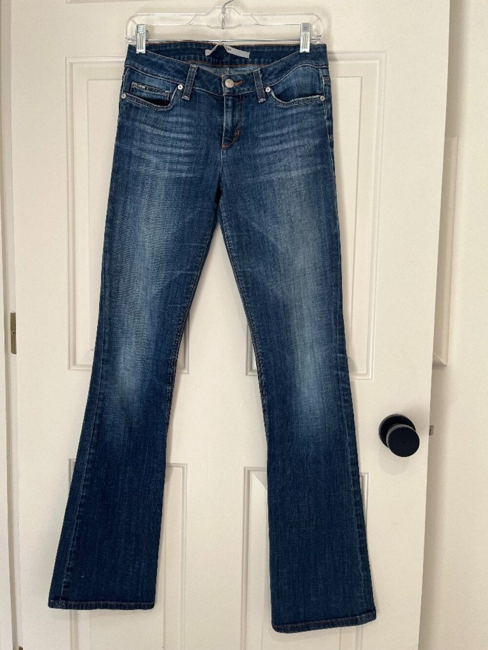 Joe's Jeans Honey Fit Bootcut Jeans Size 27 Med Wash Y2K Lowrise Stretch Denim